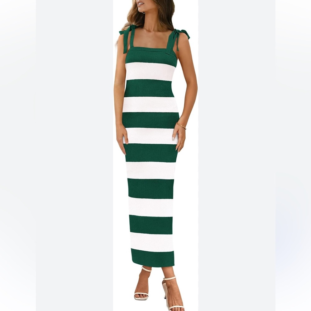 BTFMB Women's Spaghetti strap Knit Halter Dress Med NWT